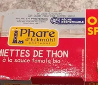 MIETTES DE THON à la sauce tomate bio