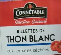 Rillettes de thon blanc aux tomates séchées