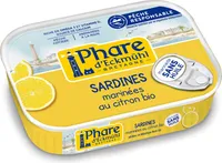Sardines marinees au citron bio