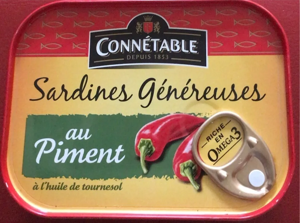 Sardines genereuses au piment