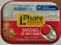 Sardines de Bretagne à la sauce tomate à l'huile d'olive