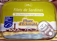 Filets de Sardines à l'huile d'olive vierge extra bio