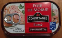 Foie de morue fumé au bois de hêtre