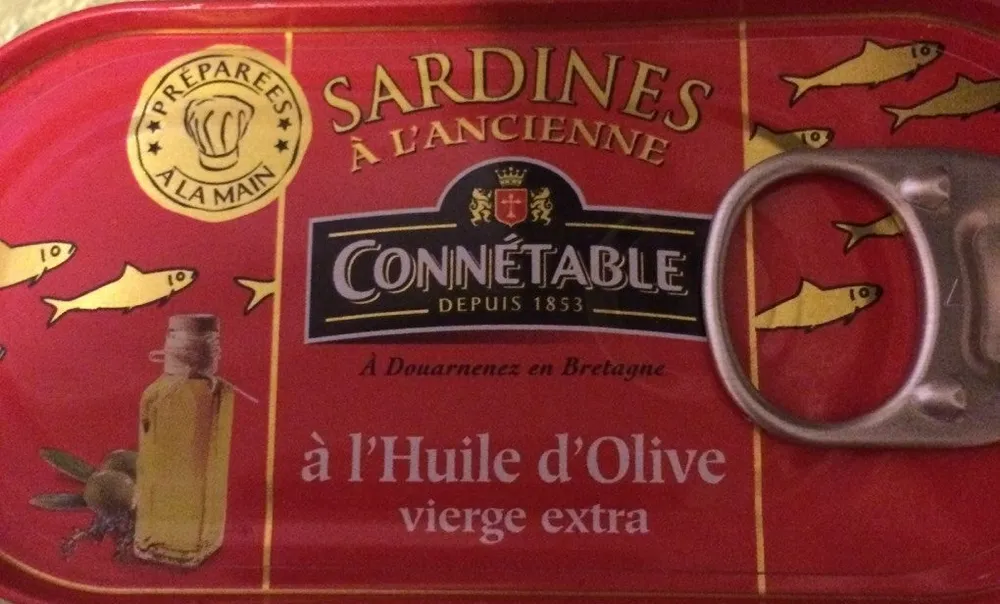 Sardines à l'Ancienne à l'Huile d'Olive Vierge Extra