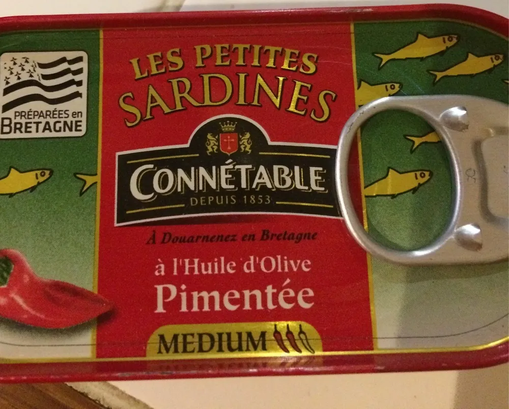 Les petites sardines à l'huile pimentée