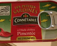 Les petites sardines à l'huile pimentée
