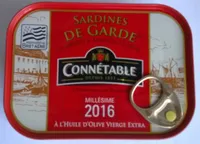 Sardines de Garde Millésimées à l'Huile d'Olive vierge extra