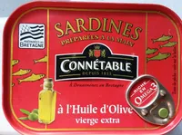 Sardines préparées à la main à l'huile d'olive vierge extra