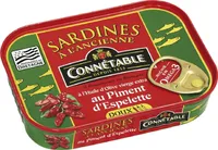 Sardine huile olive v.e. pim d'Espelette 115g CBLE