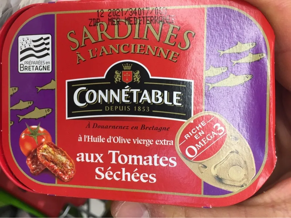 Sardines à l'ancienne aux tomates séchées