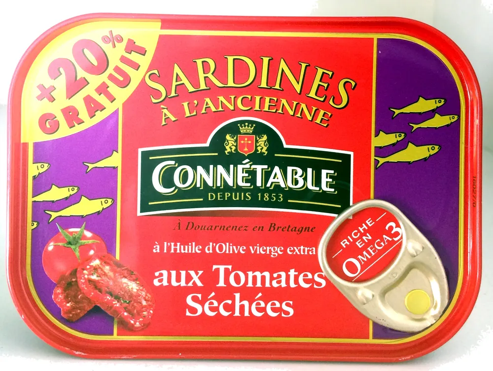 Sardines à l'ancienne aux Tomates Séchées