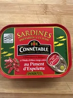 Sardines au Piment d'espelette doux