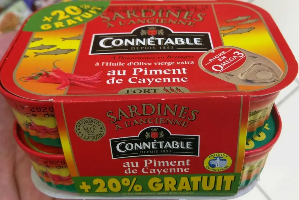 Sardines au Piment de Cayenne