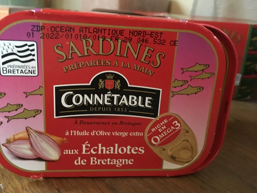 Sardines aux echalotes de Bretagne