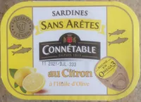 Sardines au citron à l'huile d'olive