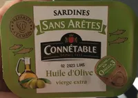 Sardines sans arêtes à l'huile d'olive vierge extra