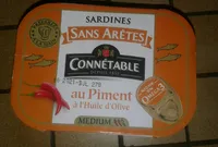 sardines au piment à l'huile d'olive