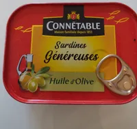Sardines généreuses à l'huile d'olive