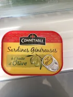 Sardines généreuses à l'huile d'olive