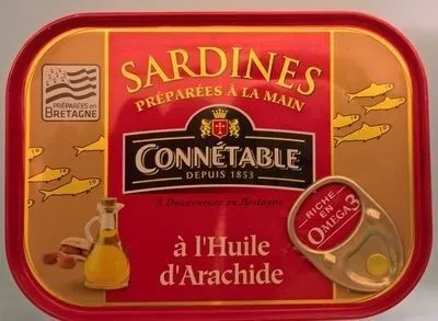 Sardines à l'huile d'arachide