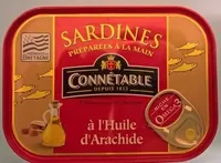 Sardines à l'huile d'arachide