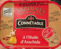 Sardines à l'huile d'arachide