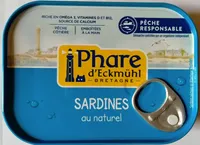 Sardines au naturel
