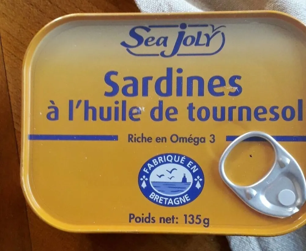 Sardines à  l huile de tournesol
