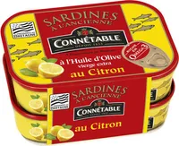 Sardines à l'huile d'olive vierge extra et au citron
