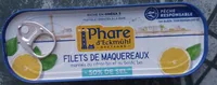 Filet de maquereaux au citron bio et basilic bio