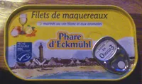 Filets de maquereaux marinés au vin blanc et aux aromates