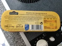 filet de marquereaux huile olive