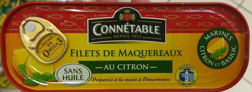 Filets de Maquereaux au citron