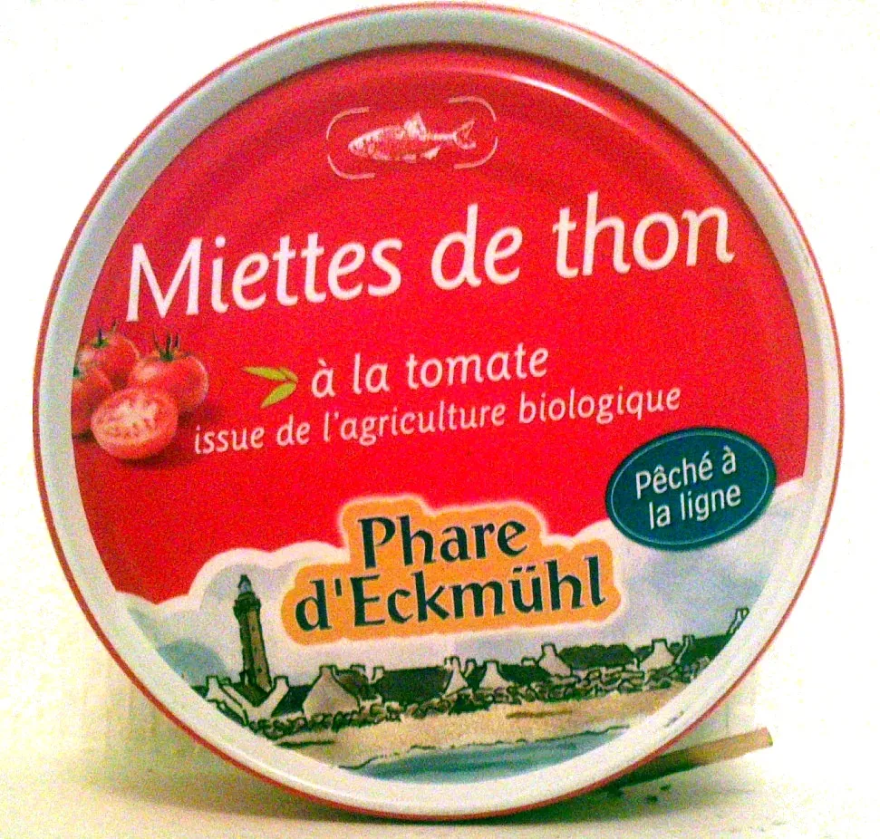 Miettes de thon à la tomate Bio