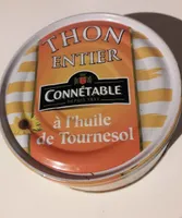 Thon entier à l'huile de Tournesol