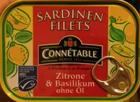 Filets de Sardines au Citron et au Basilic