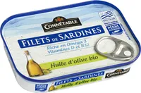 Filets de sardines huile d'olive
