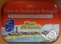 Filets de Sardines de Bretagne, sauce pimentée Bio