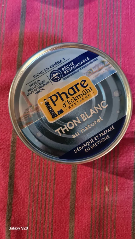 Thon blanc au naturel