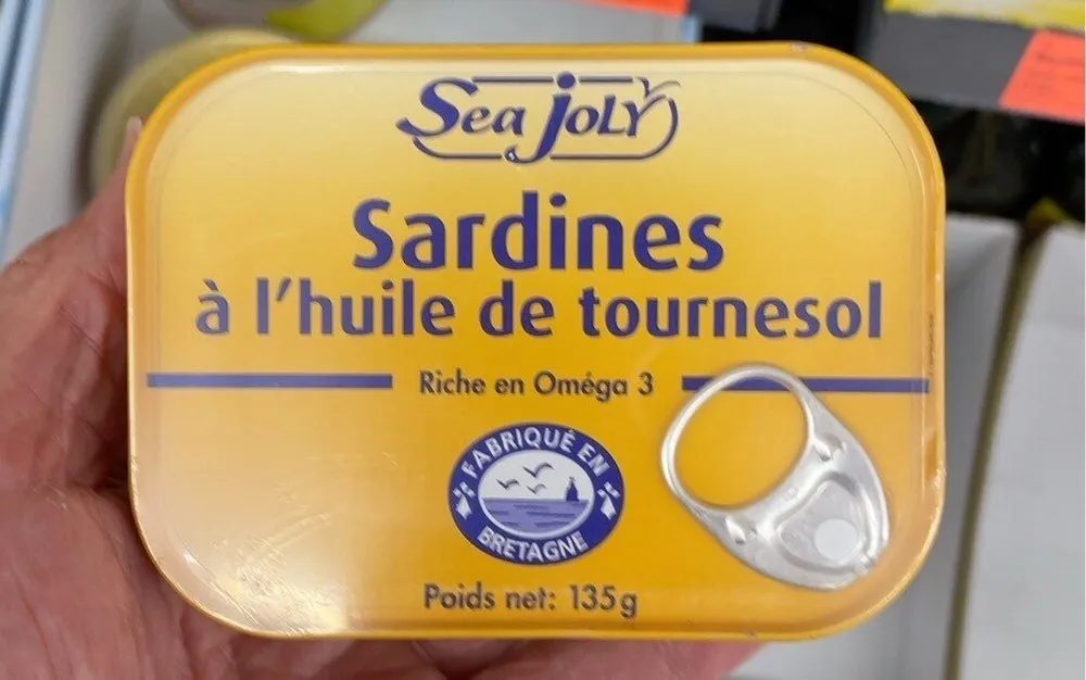 Sardine à l’huile de tournesols