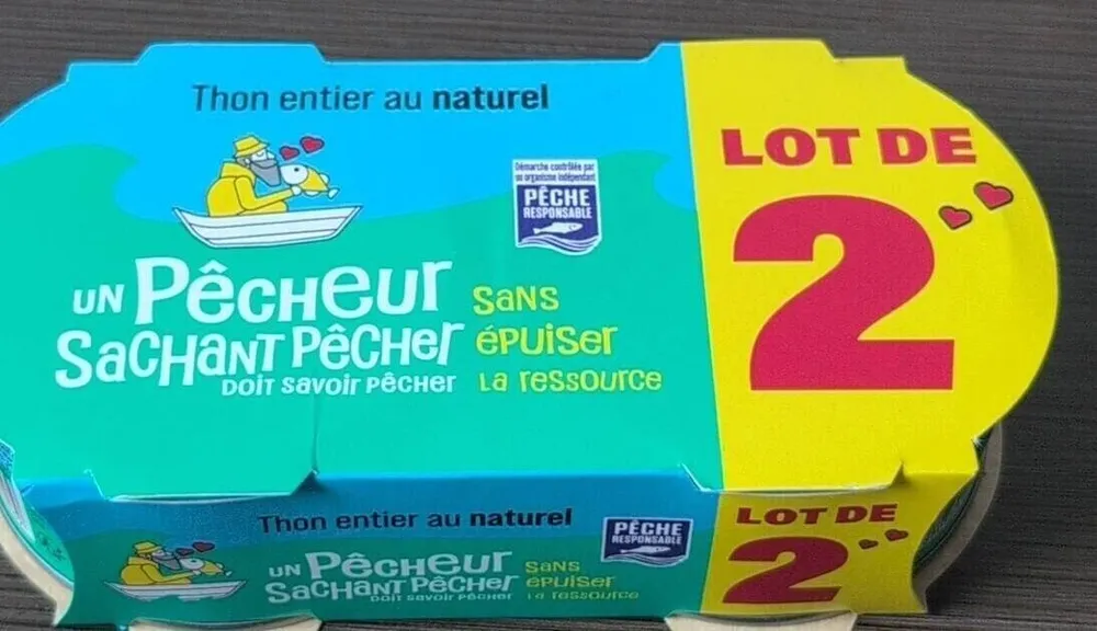 Thon entier au naturel