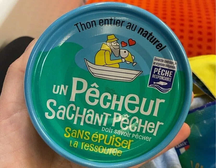 Thon entier au naturel