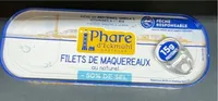 FILETS DE MAQUEREAUX au naturel - 50% DE SEL