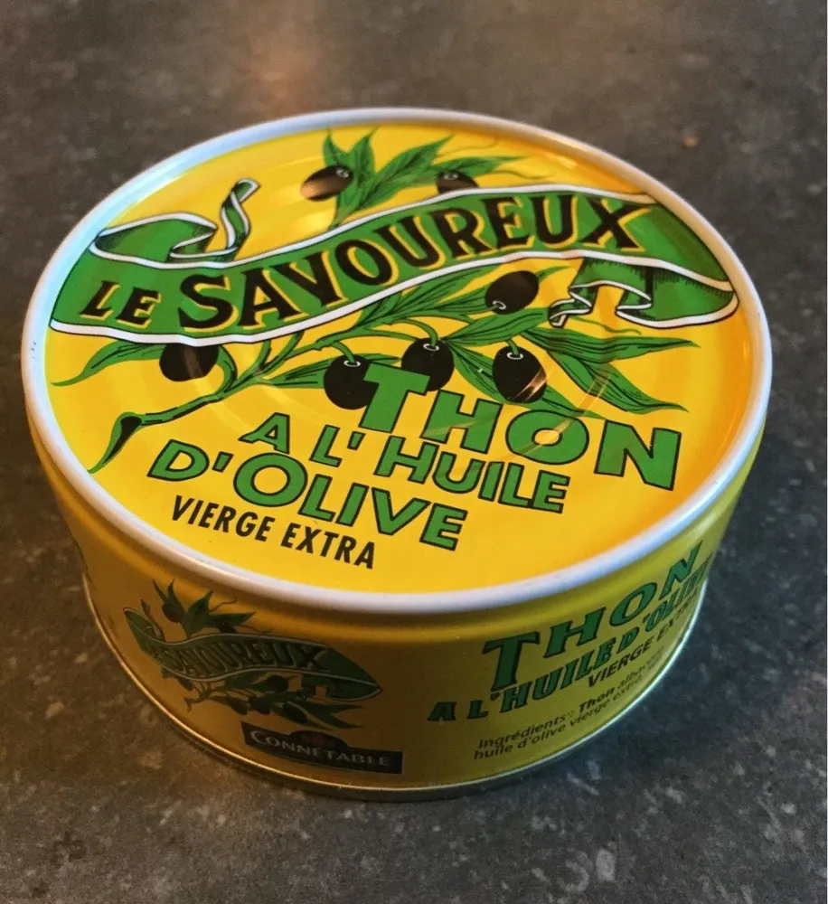 Le savoureux - Thon à l'huile d'olive