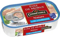 Foie de Morue nature au sel de Guérande 121g Cble