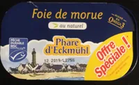 Foie De Morue Au Naturel 4G Lot De