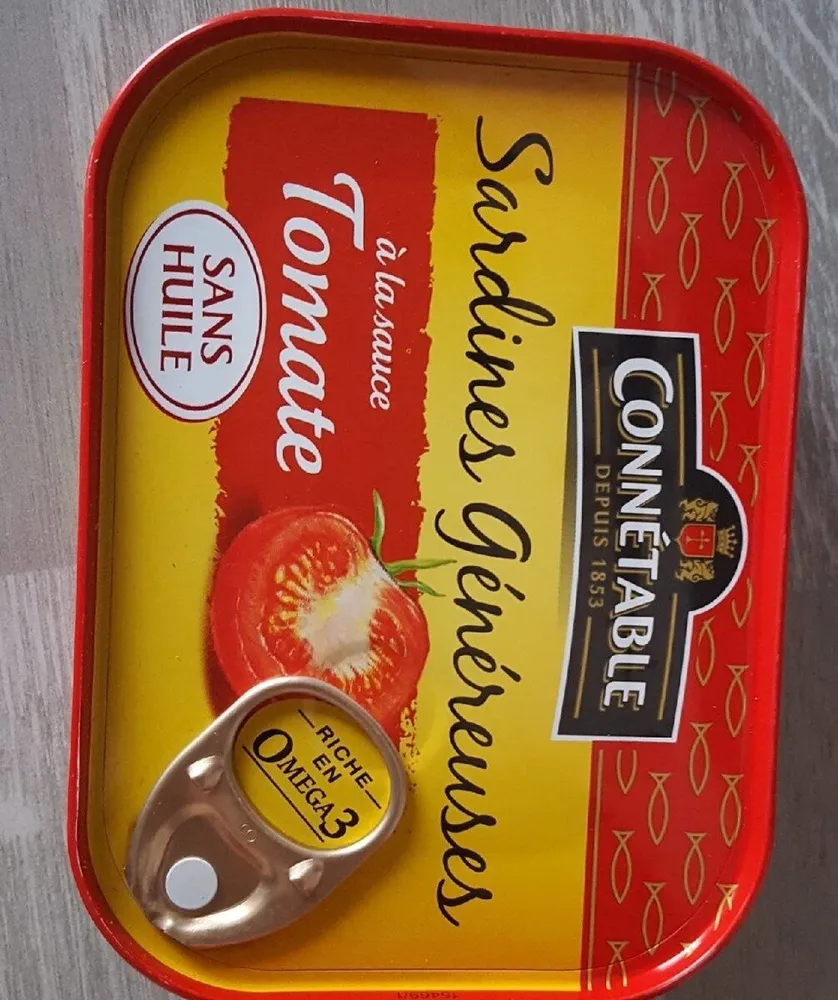 Sardines genereuses