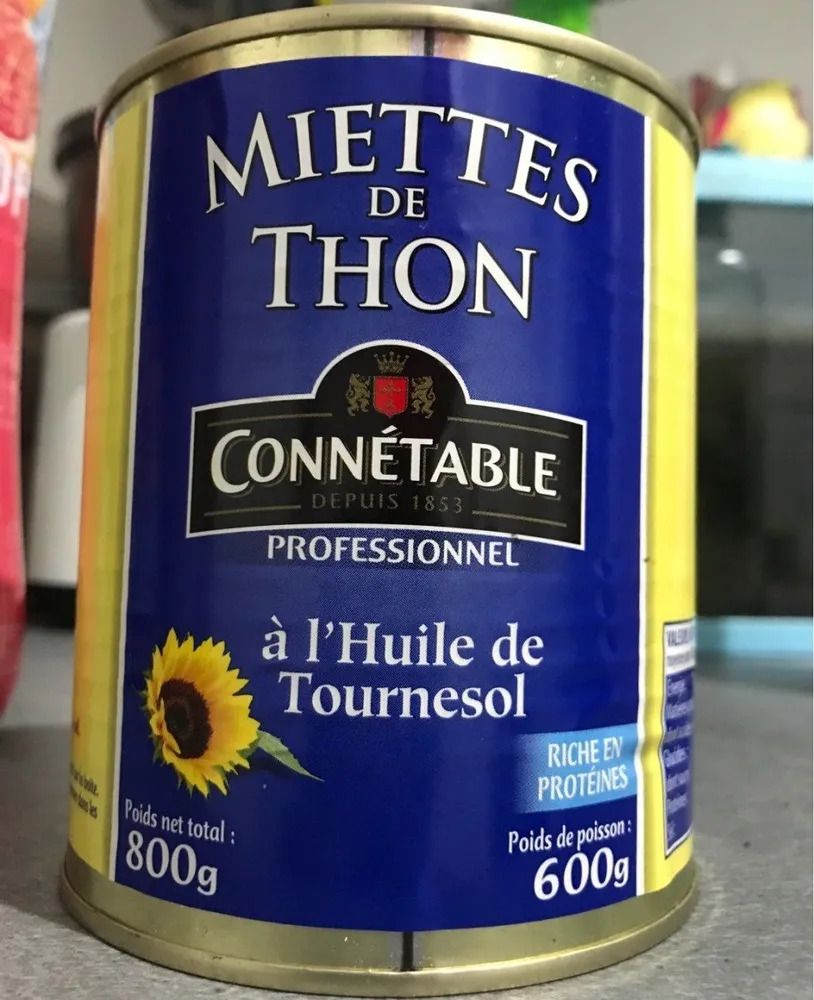 Miettes de thon