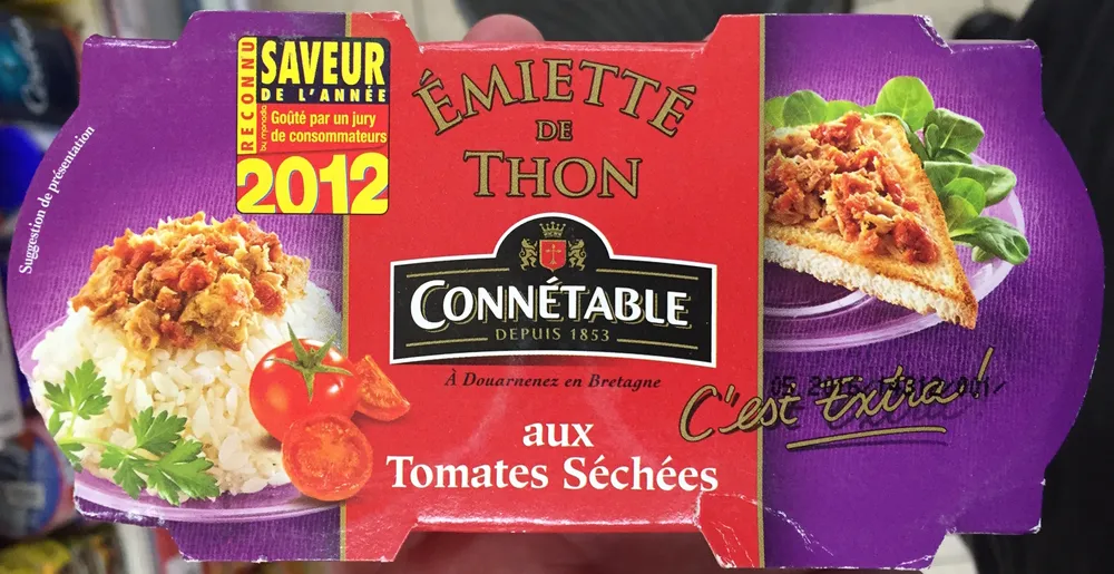 Emietté de Thon aux Tomates Séchées