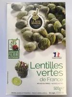 Lentilles Vertes de France Filière